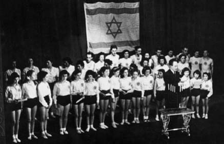 Chanucah show by the Bar Kochba Habonim at the Embassy Theatre, Swiss Cottage