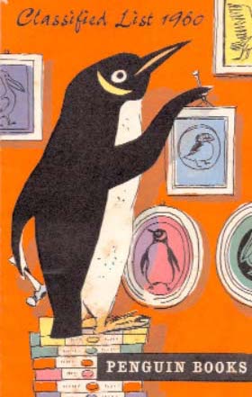 Penguin Classified List, designed by George Him, 1960