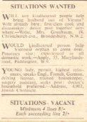 Adverts from Jewish Chronicle, 1938